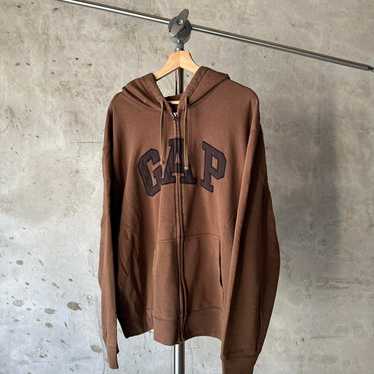 Vintage gap hoodie brown - Gem