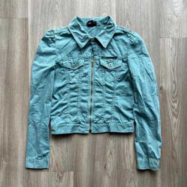 ジャケット・アウター 00s Diesel Deformation JKT Y2K archive Diesel Y2K Color Blocked Workwear Jacket. Cotton Herringbone