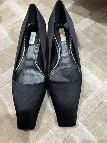 PRADA パンプス 黒 vero cuoio Prada レザーパンプス | ブラック | FARFETCH JP