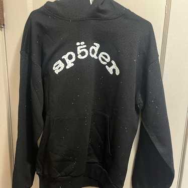 Sp5der vvs hoodie black - Gem