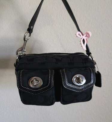 Vintage COACH Mini Shoulderbag ターンロック Vintage COACH Mini Shoulderbag ターンロック