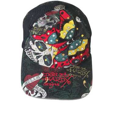 Y2k ed hardy cap - Gem