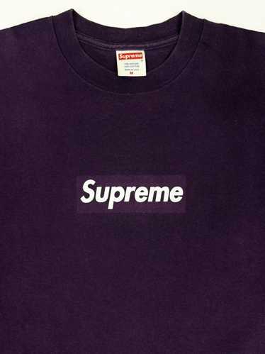 Supreme Box Logo L/S Tee パープル M レア色 紫 Supreme Box Logo L/S Tee パープル M レア色 紫