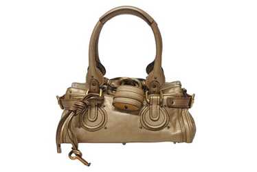 Vintage Chloé mini Paddington Bags Brown CHLOE Calfskin Mini Paddington Satchel Chestnut 1670927
