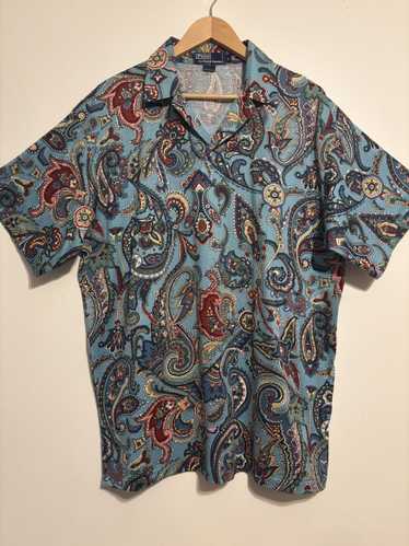 Ralph Lauren vintage camp ペイズリー 90s Ralph Lauren vintage camp ペイズリー 90s 90s Polo Ralph