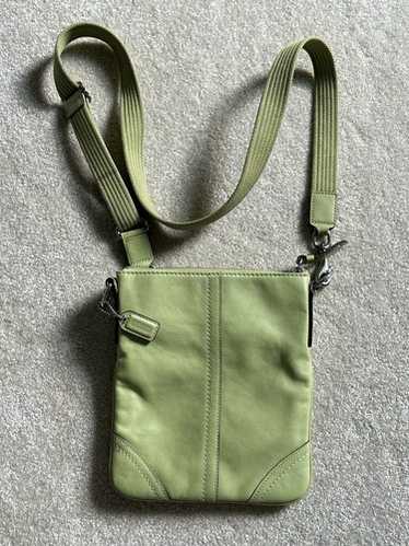 Coach y2k handbag green - Gem