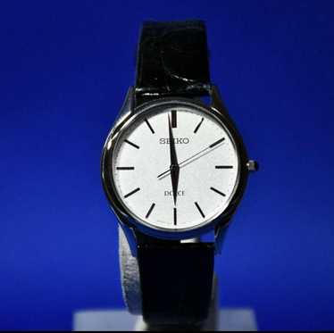時計 SEIKO DOLCE 8J41-OAJ1 Discount Seiko Dolce 8J41-6030 White Silver Quartz Men's