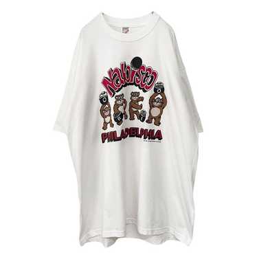 90s NABISCO OREO プロモ Tシャツ USA製 青 XL USA製 OREO オレオ tシャツ 両面プリント 青 XL 企業 お菓子