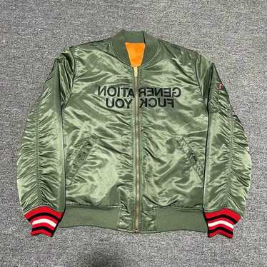 Supreme × Undercover Reversible MA-1 SUPREME X UNDERCOVER REVERSIBLE MA-1 JACKET BLACK/PINK Size