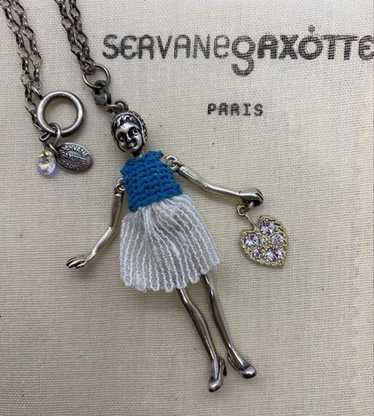 【稀少】SERVANE GAXOTTE PARIS ネックレス　シルバー 稀少】SERVANE GAXOTTE PARIS ネックレス シルバー