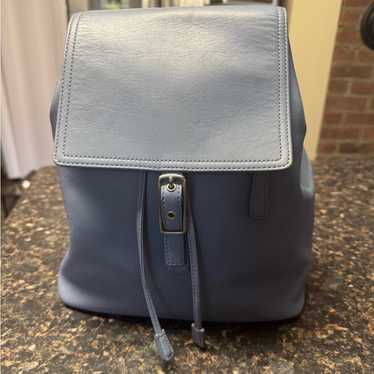 バッグ Vintage COACH Legacy Hampton 90's Vintage Coach Legacy West Hampton Tan Leather Daypack
