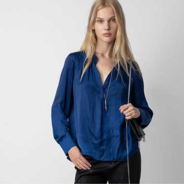 売れ筋商品|||ザディグ エ ヴォルテール シャツ レディース トップス TINK RAYE - Blouse - mist Women's Zadig & Voltaire Blouses | Nordstrom