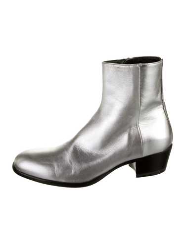 maison margielaシルバー ブーツ 39 24〜24.5 Maison Margiela(メゾンマルジェラ) 足袋ブーツ S58WU0260