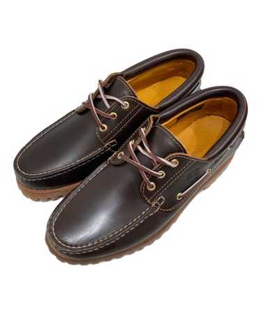 靴 timberland 3-EYELET ClASSIC RUG BROWN Amazon.com: Timberland Men's Authentic 3-Eye Lug Handsewn