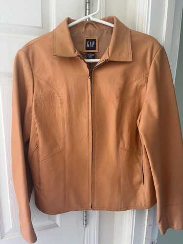 ジャケット・アウター 90s old gap leather jacket Vintage Gap Leather Jacket | TikTok