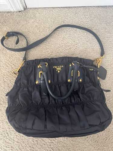 PRADA TESSUTO GAUFRE テスートゴーフル Authentic PRADA Tessuto Tote Gaufre 2Way Nylon Satchel Bag