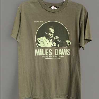 00s マイルスデイビス コルトレーン チャーリーパーカー ガレスピー Tシャツ Miles davis t shirt - Gem