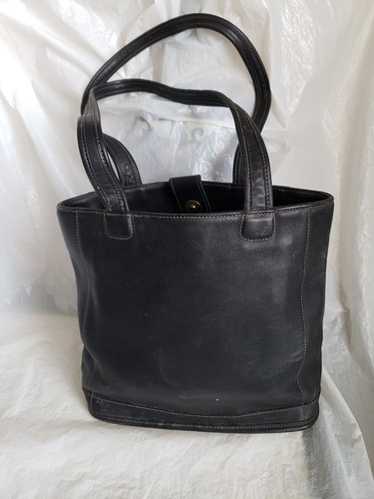 Vintage 90s black coach handbag - Gem