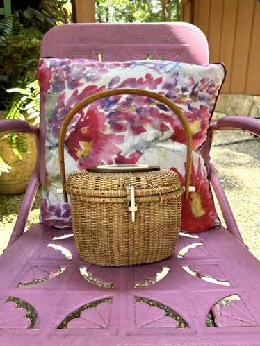 Nantucket basket purse - Gem