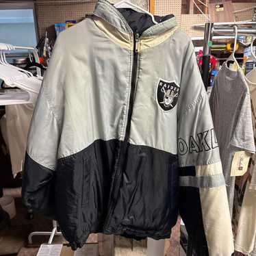 NFL RAIDERS フード付きジャケット XL ヴィンテージ NFL RAIDERS フード付きジャケット XL ヴィンテージ