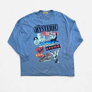 トップス HYSTERIC GLAMOUR 21SS Listen To HG Tee-L HYSTERIC GLAMOUR 21SS Listen To HG Tee-L