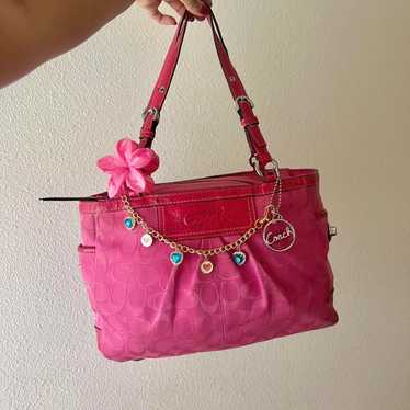 Rare Vintage COACH ミニ　ピンク　バッグ Vintage coach rare pink - Gem