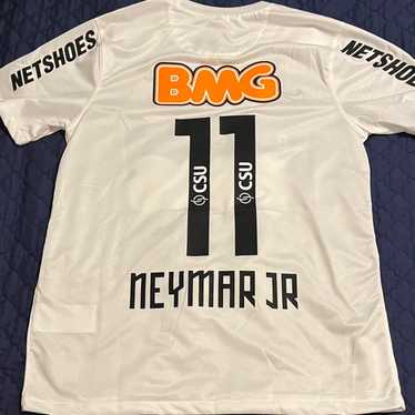 Santos FC NEYMAR JR シャツ Lサイズ Neymar JR 11 Nike Santos FC Soccer Jersey Classic White