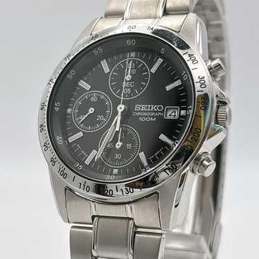 Seiko chronograph 100m 7t92-0dw0 - Gem