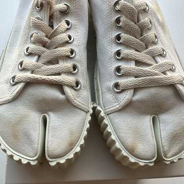 Maison Margiela tabi sneaker ベージュ 24cm Maison Margiela Canvas Tabi Low-Top Sneakers men - Glamood