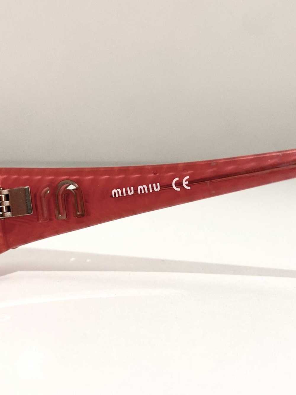 Miu Miu Miu Miu Logo Square Retro Bayonetta Vinta… - image 10
