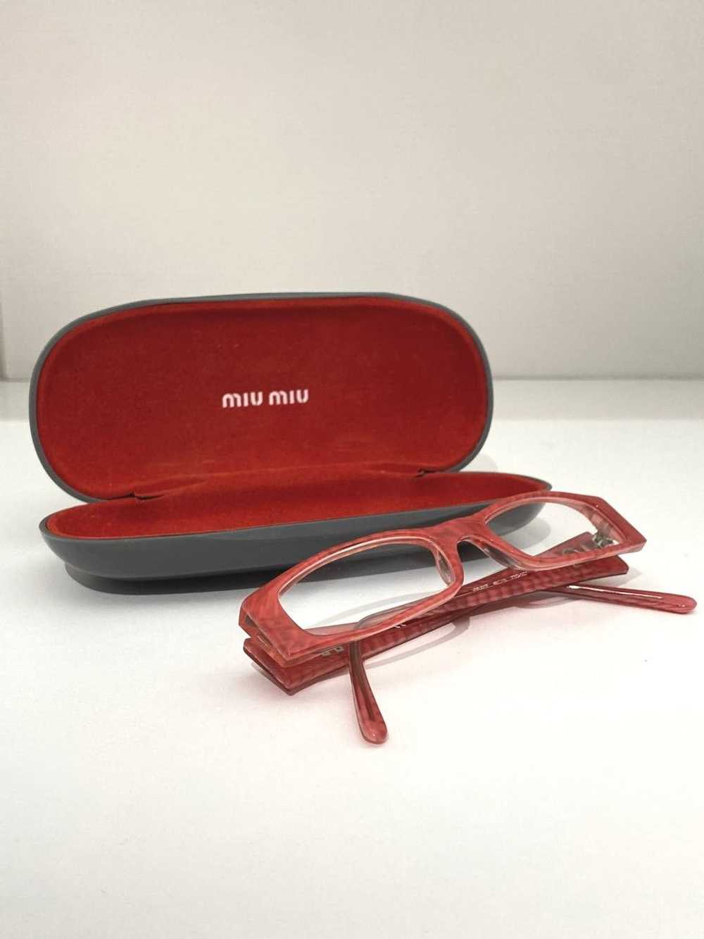 Miu Miu Miu Miu Logo Square Retro Bayonetta Vinta… - image 6