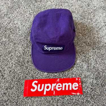 Supreme Denim Camp Cap Purple 2025ss 完売品 Supreme Denim Camp Cap (SS25) - $48