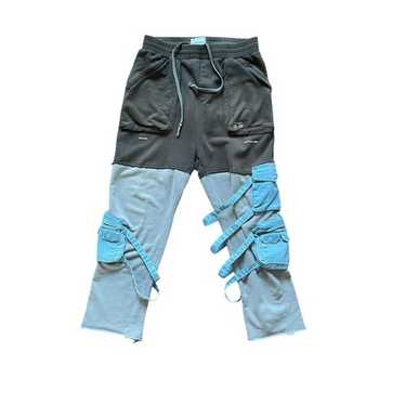 number nine × c2h4 Docking Cargo Pants Number (N)ine X C2H4 Hybrid cargo pants 2018' Size: | Depop