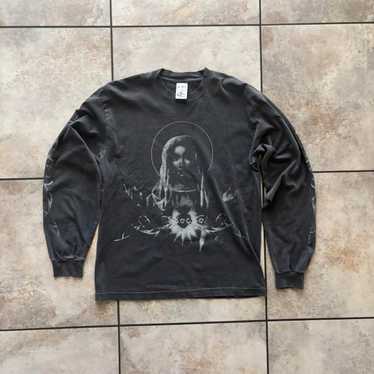 【VETEMENTS】グレー Goth オーバーサイズ フーディ VETEMENTS】グレー Goth オーバーサイズ フーディ (VETEMENTS