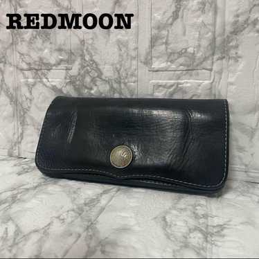 小物 Redmoon Long wallet Black Redmoon Midline Long Wallet - Okayama Denim