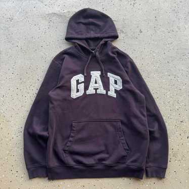 OLD GAP ジップパーカー 00s 07年製 フェード　ブラウン y2k OLD GAP ジップパーカー 00s 07年製 フェード ブラウン y2k