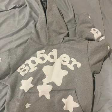 Sp5der Spider worldwide パーカー S 3 Spider Worldwide - Authentic Sp5der Hoodie Purple (Medium
