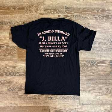 J dilla t-shirt black - Gem