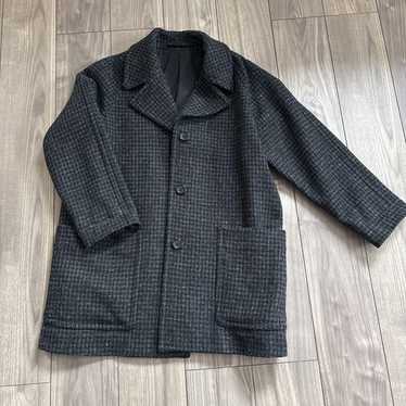 MARGARET HOWELL HarrIs Tweed ウールジャケット M Margaret Howell Harris Tweed Wool Over Shirt Jacket Jap Size