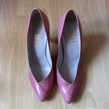 靴 Vintage Dior Pink Satin Pumps 36 Dior Pumps Size 36 EU