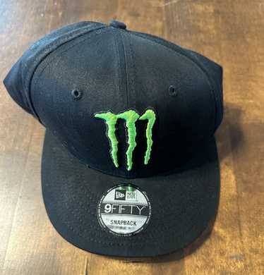 MONSTER ENERGY ニューエラ キャップ スナップバック ブラック 緑 Monster Energy-New Era 9Fifty-Fitted/size:7-Brand New-Black