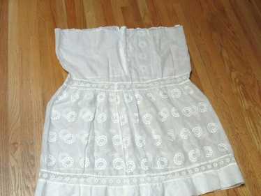 antique white cotton petticoat skirt - Gem