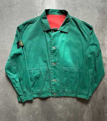 green　stone  tela stella size M Stone Island 30th Anniversary Green Tela Stella – Holsales