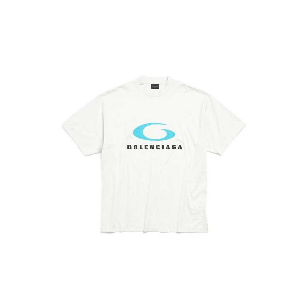 Balenciaga o1s1wg110825 Dup / Loop Sports Icon T-… - image 1