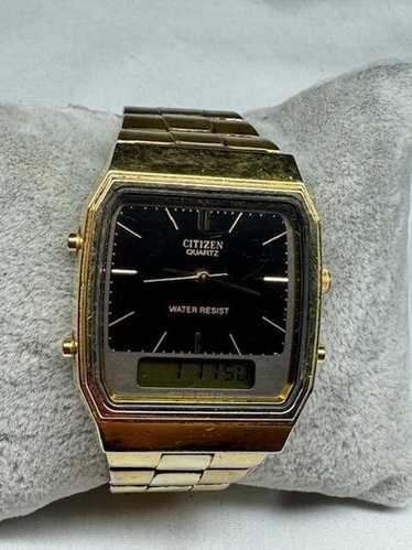 CITIZEN 8984 ALARM CHRONOGRAPH アナデジ 不動品 Sold. Men's Citizen Anadigi Temperature Alarm Chronograph