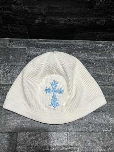 帽子 CHROME HEARTS cross embroidery beanie Chrome Hearts Cream Cheetah Cross Patch Beanie 🐆 Cream Pima