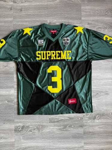 トップス Supreme Star Football Jersey Dark Green Supreme Star Football Jersey Dark Green FW24 – UniqueHype