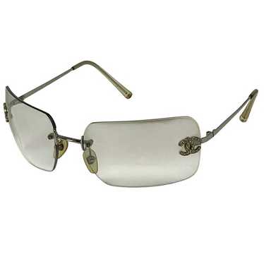 CHANEL ミラーサングラス シルバー CHANEL シャネル シャネル サングラス シルバー グレー メタル