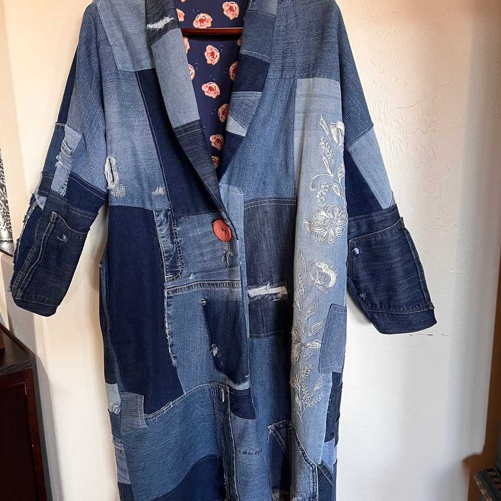 Patchwork Denim coat - image 1