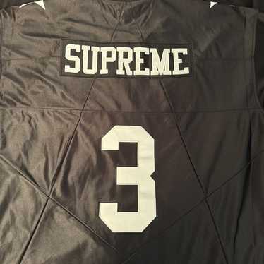 【Supreme】Star Football Jersey Black L Supreme Star Football Jersey 'Black' — Kick Game